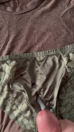 Cum on Wife's Panties 14