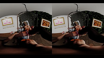 VReal 18K Gentle Anal on Hanging Chair - Vibrator - featuring Super Girl in CGI 3D render