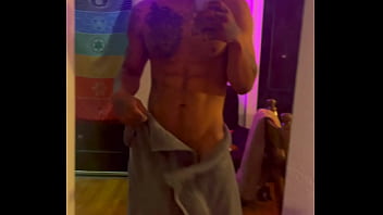 Watch Savory Sage Stroke His BBC For You In The Mirror