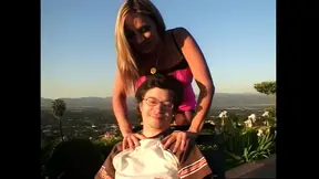 scened MILF gives deep doggie style fuck