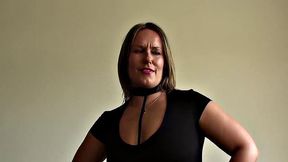 Spunk eating subslut Ashley Rider disciplined by Master - Hardcore, Milf