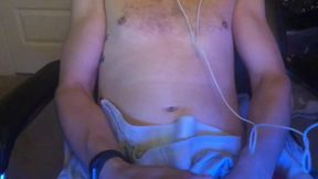 Jerking off my big cock