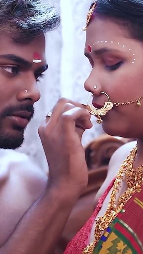 Newly Married Wife Fucked First Night After Marriage - Romantic Sex With Wife