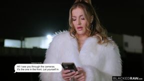 BLACKEDRAW Insatiable Blonde Serena Sterling Devours Hollywood's Monster BBC