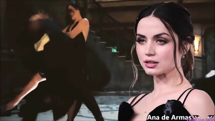 007 BALLBUSTING Ana de Armas 3 kick in the balls sexy heels