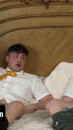 Curvy Step Moms Alex Harper &amp; Angelica Coralvine Teach Their Inexperienced Boys To Fuck - MomSwap   Clip 1