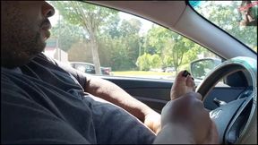 Mz Jersey Honors My Birthday by Giving Her Meaty Size 8.5 Feet as Birthday Cake