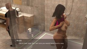 Project hot wife - Naked wife blocked on the shower 12