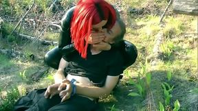 FemDom Jerk Off Instructions - Gagged Bound Man. Sissification!