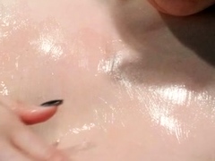 Big boobs milf masturbates with her dildo