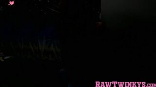 RawTwinkys.com - Slim twink bounces and cums on rock solid cock