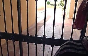 Turkish street hooker gives free handjob to american tourist in izmir