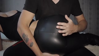 I Spanked Sexy Step Daughter In Leather Leggings