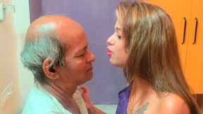 Indian Desi Village Old Man Caught Having Sex With His Step Daughter Video Viral Hindi