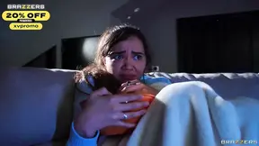 Movie Night Slut Steals Cock.Aviana Violet Hot