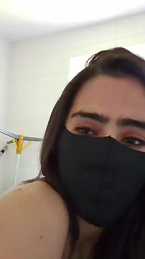 Bathroom Fun Sp Stand Nude Lush Sex English Talk Then Room Fun Dildo Ass Doggy Cow Girl Cum Show