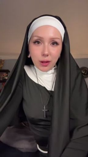 Naughty nun takes your virginity