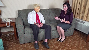 Political parody - Blowjob swallow