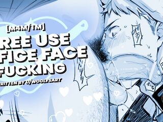 Getting Throatfucked as a Free Use Office Toy - AUDIO EROTICA FOR HOMO MALES