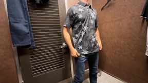 Mall Private Locker Room Cumshot Blowjob Flashing