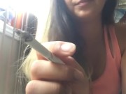 Miss Dee Nicotine Sultry smoking Full Video.