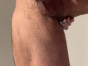 Masturbándome con ayuda de un vibrador