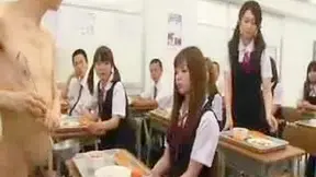 Japanese 's Bold Public Masturbating Stuns Classmates