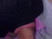 INSANE CUM ON TONGUE CUMSHOT / Self Suck Pleasure