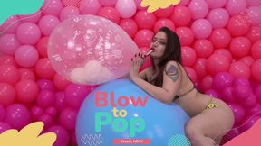 Blow To Pop U16" on Big Balloon Chair - 4K