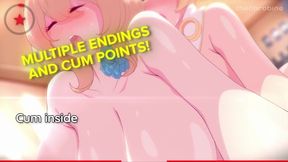 Animated Mommy Nurse guides you in edging and Genshin Impact themed JOI