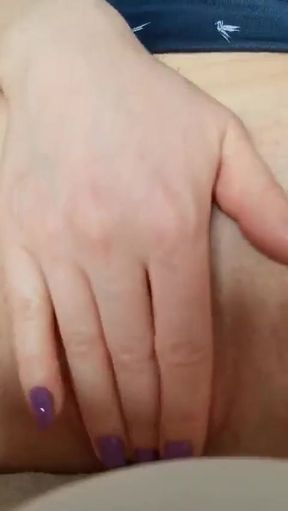Handjob Pussy Closeup. Female Solo. Wet Pussy. Quarantine. Sitting at Home