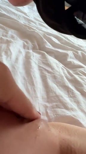 Masturbating Creamy Pussy and Orgasm! Female POV   Clip 1