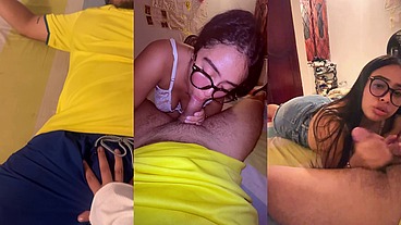 My boyfriend takes a long time and I had a hot idea - Mi novio se demora mucho y tuve una idea caliente
