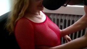 Big Titted French MILF Pleasing Cocks with Ease