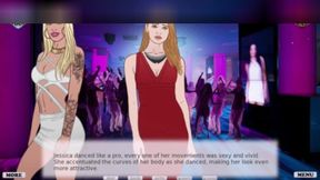 Jessica's hot birthday party. 3D porn cartoon sex