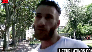 LecheLatinos.com - Bearded Latino's POV raw fuck session with a horny top