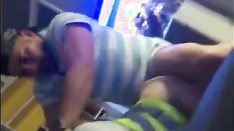 Bareback fucking a construction worker amateur