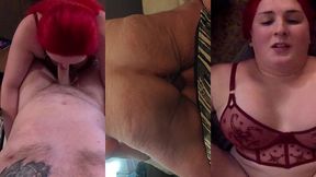 big tits asian american sissy tranny trap cum dump gets throat fucked and used bareback with creampie doggie and riding on the fuck seat