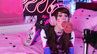 TRAILER D.VA (DVA) OVERWATCH RIDES FUCK MACHINE
