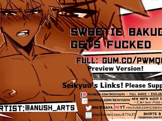[My Hero Academia] Sweetie Bakugou gets F*cked and Dominated in the Car!" Art: @anush_arts