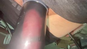 Penis pumped cock hard and size penis increases 6 inches to 8 inches. sex toy cum. 4 cock rings