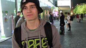 Scrawny emo boy getting fucked in the ass, HARD