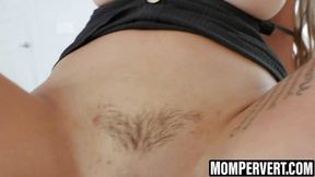 Alexis Zara's tattooed mil gets milked dry by stepson