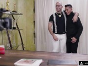 MODERN-DAY SINS - Hot MILF Organizes BISEXUAL MMF THREESOME At Open Casting Call!