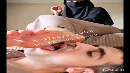 Foot worship collage