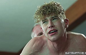 Pervert old guy Dale Savage ass fucked Harley Xavier