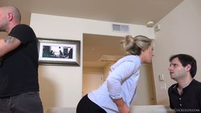 Cuckold, does not fuck like a real man