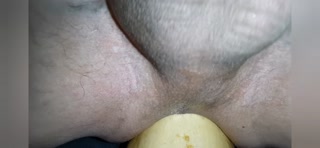 Compilation Huge Vegetable 2 (Butternut squash)anal insertion 2 | Horsengine