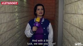 Lucky German Stud Fucks His Fantasy Porn Star At Work