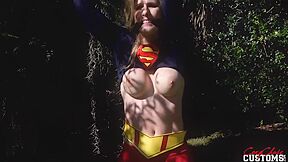 In Super Gurl Vs Deadpool - Milf Has Rough Anal Sex And Is Humiliated 21 Min